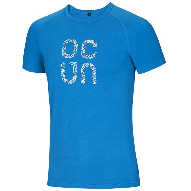 OCÚN Bamboo T Gear Men vivid blue póló